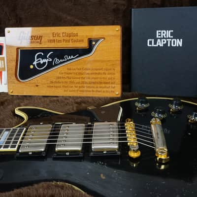Gibson Custom Shop Murphy Lab Eric Clapton Signature '58 Les Paul Custom Reissue Relic - Ebony image 24