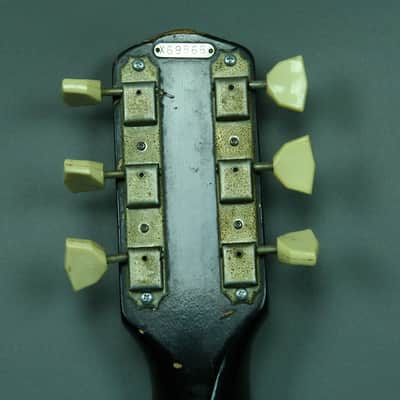 National Reso-Phonic Resonator X69866 Pearliod Vintage Guitar w/OSSC 1956 Pearloid image 17