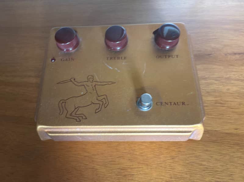 Klon Centaur Professional Overdrive (Horsie) 1994 - 2008 - Gold with Papers