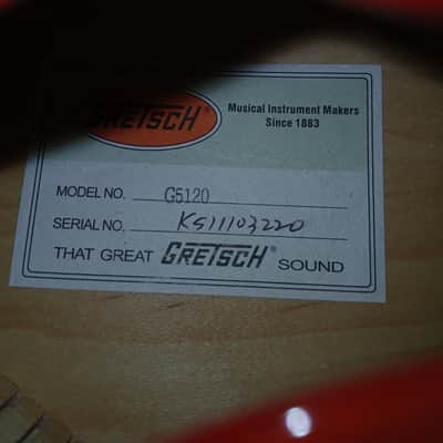 Gretsch G5120 Electromatic Hollow Body 2006 - 2013 - Orange image 4