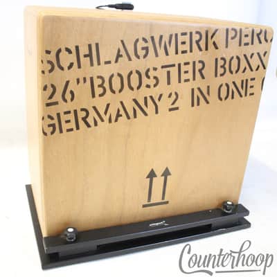 *Schlagwerk BC460 2 in One Booster Boxx Bass Cajon Drum+BP40 Base Plate+Kickzone image 1