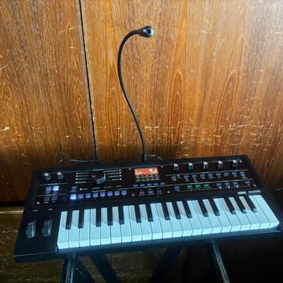 Korg MicroKORG 2 MBK 37-Key Synthesizer/Vocoder limited edition Metallic Black w/ bag