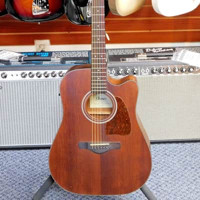 2017 Ibanez AW54CE Artwood Dreadnought Acoustic-Electric Guitar w/Case! VERY NICE!!! image 2