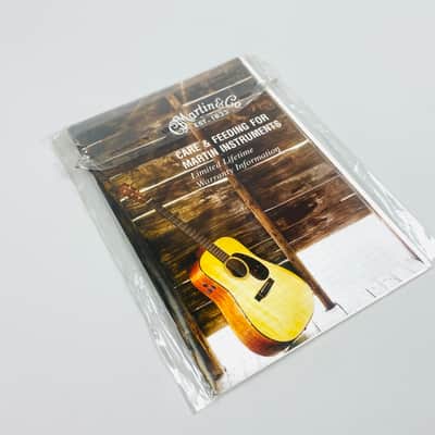 Martin Owners Manual and Warranty Card: She knows value? 2012 image 2