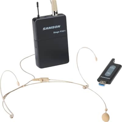 Samson XP106wDE Expedition Rechargeable Portable PA System, Wireless Headset Microphone, 100W image 8
