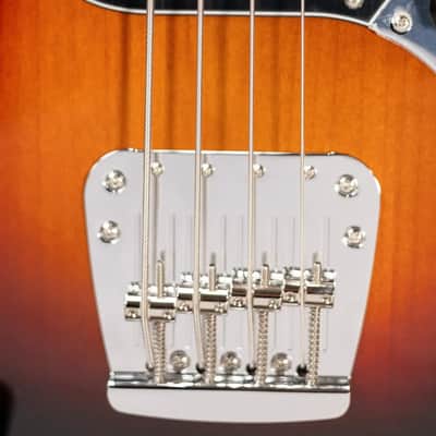 Fender American Professional Classic Mustang Bass - 3-Color Sunburst with Gig Bag image 9