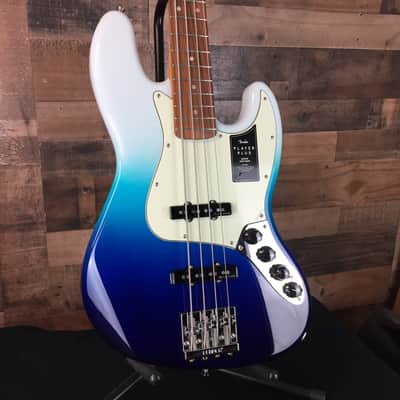 *USED* Fender Player Plus Active Jazz Bass Belair Blue, Gig Bag, 326 image 2