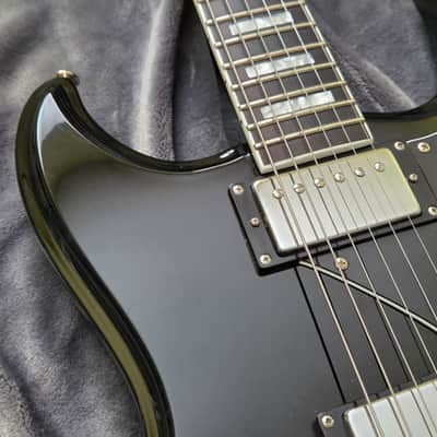 Dunable Gnarwhal DE Electric Guitar - Black Finish + Guyker Upgrades image 11