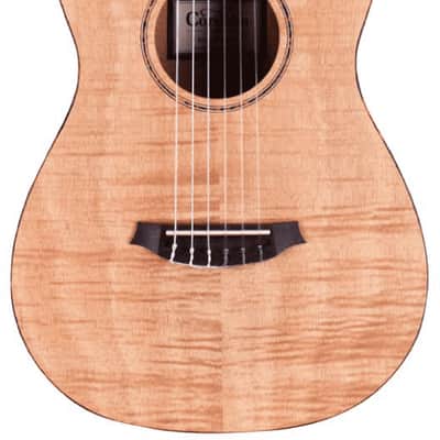 Cordoba Mini II Flamed Mahogany Acoustic Travel Guitar image 1