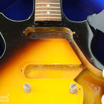 Vintage 1964 Gibson Melody Maker D solidbody electric guitar with case image 24