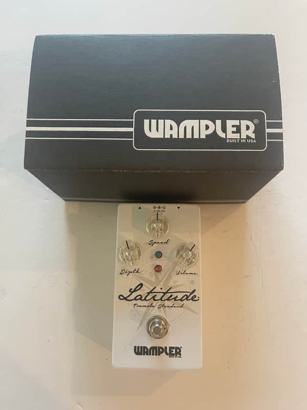 Wampler Pedals Latitude Tremolo Standard Guitar Effect Pedal + Original Box image 1