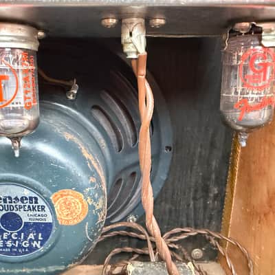1959 Fender Vibrolux 5F11 Tweed – Original Iron, Astron Signal Caps image 15