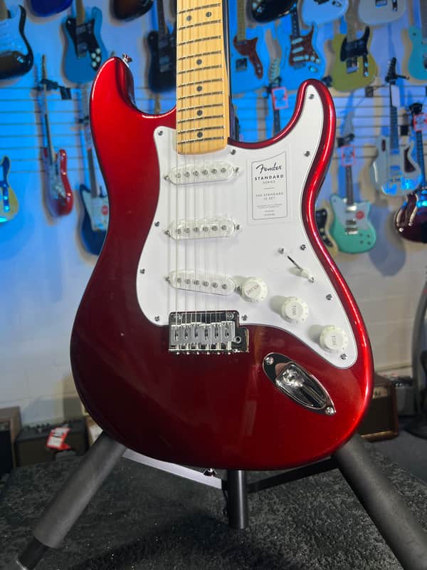Fender Standard Stratocaster Electric Guitar - Candy Cola Auth Deal Free Ship! 578 FREE PLEK! image 1
