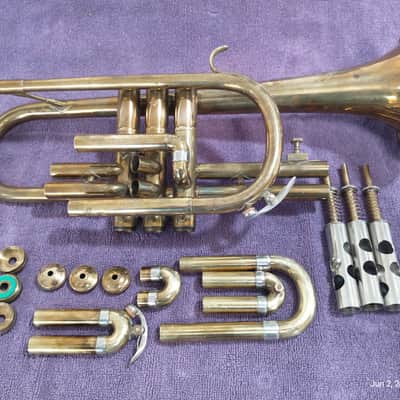 Vintage German made 'American Student' cornet image 3