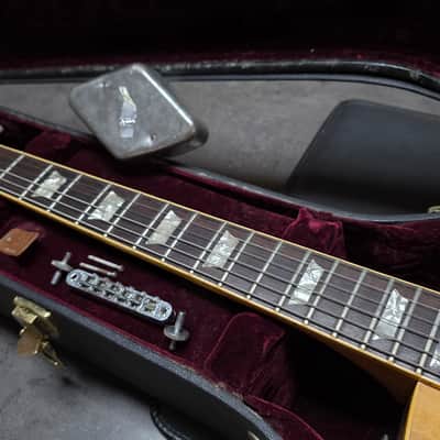 1978 Gibson Les Paul Standard Factory Natural One-Piece Body RARE 70s Vintage American Guitar image 2