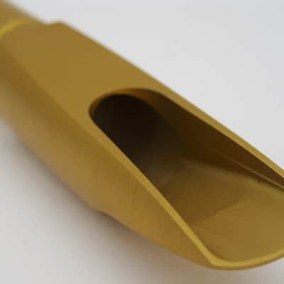 Ponzol Vintage Model Aluminum 105 Tenor Saxophone Mouthpiece (NOS) Gold Aluminum image 9