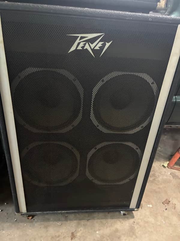 Peavey 412FC Flight Case 4x12" Guitar Speaker Cabinet 1980s - Black image 1