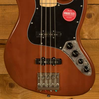 Squier Classic Vibe Active 70s Jazz Bass - Maple - Mocha image 9