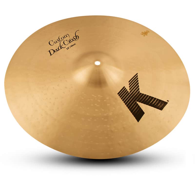Zildjian 19" K Custom Dark Crash Cymbal image 1