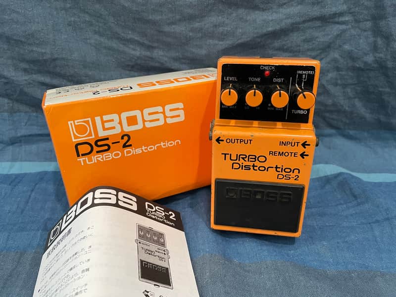 Boss DS-2 Turbo Distortion (Silver Label) 1999 Orange image 1
