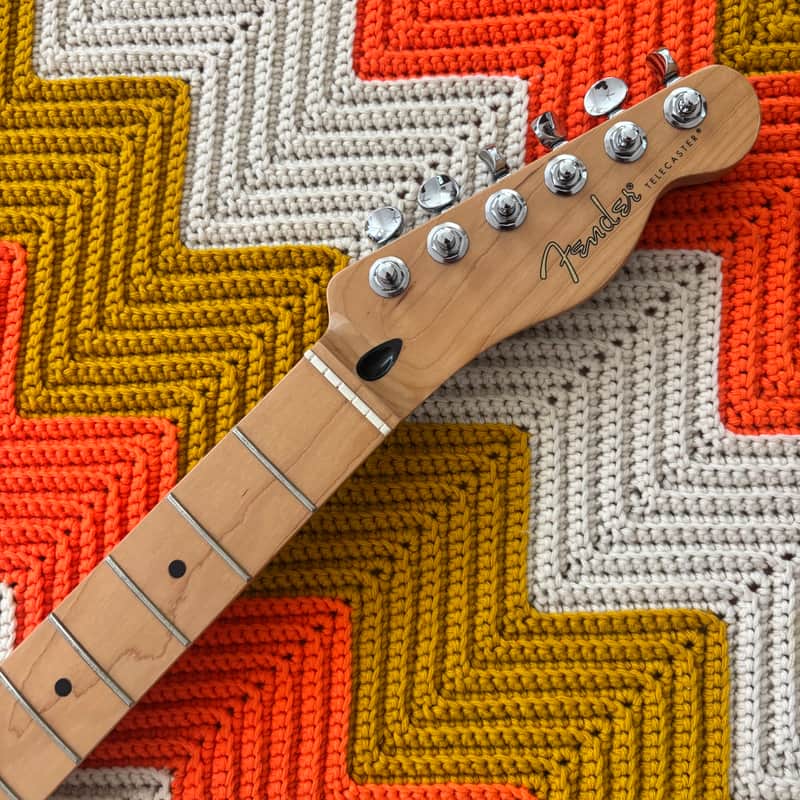 Fender Telecaster Neck Loaded - Locking Tuners! - Great Neck! - 2022 image 1
