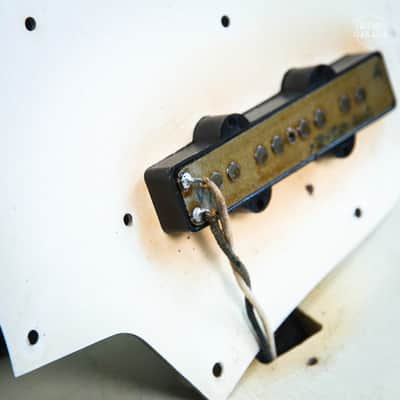 Fender Jazz Bass 1966 - Olympic White image 11