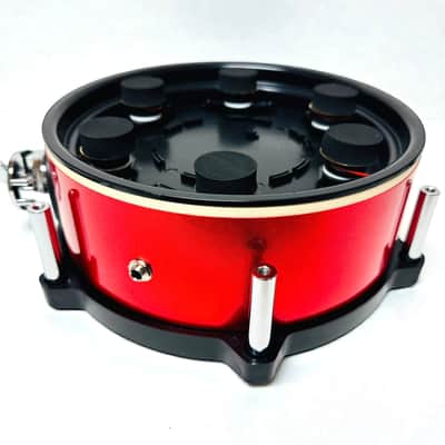 Dolby 10” Electronic Red RACK TOM w 6 Triggers for Roland Alesis Drum image 5
