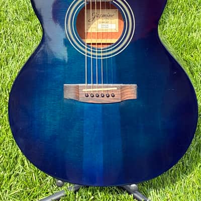 Jasmine by Takamine S34C-8T 2000’s - Blue image 1