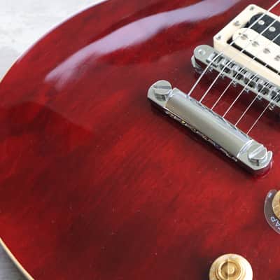 2010 Gibson USA LP Traditional Pro V (Wine Red) image 4