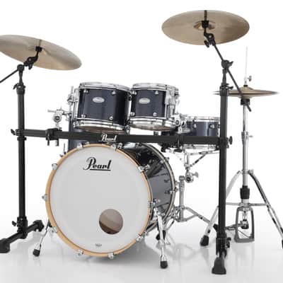 Pearl Icon Three-Sided Drum Rack, Curved/Black (W/Pcx100/B X4 & Pcl100/B X2) image 4