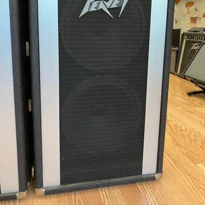 1980’s Peavey PA-200 W/2 2x10 Speakers- Black image 4