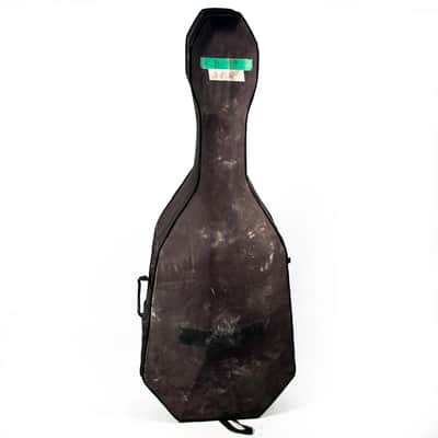 Black Upright Bass With Brian Setzer Head Headstock Owned by Brian Setzer image 13
