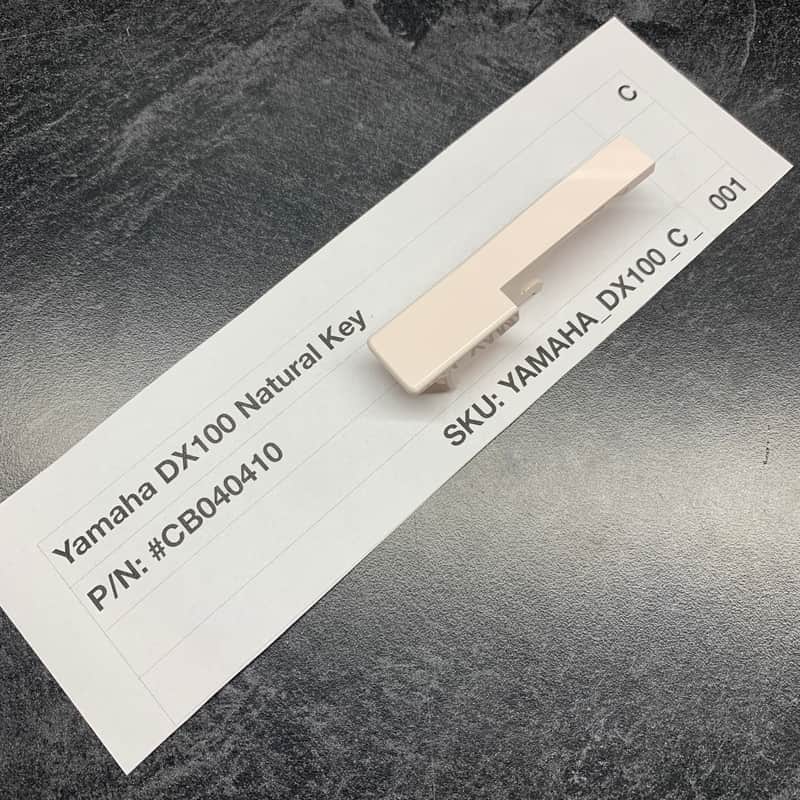 ORIGINAL Yamaha Replacement C Key (CB040410) for DX100, CS01 image 1