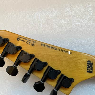 NEW NOS RARE! ESP LTD KH-25 Kirk Hammett Signature 2012 Black Never Played_11_ image 14