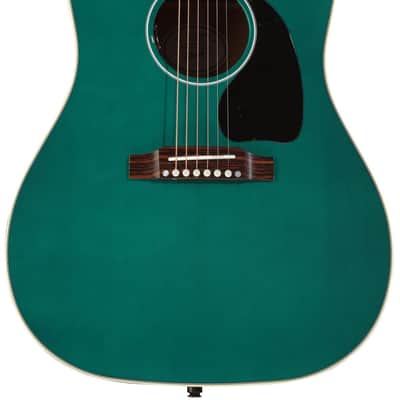 Gibson Acoustic J-45 Standard Acoustic-electric Guitar - Trans Teal image 1
