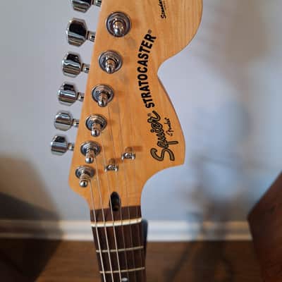Squier Standard Series Stratocaster- Antique Burst image 8