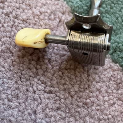Gibson Kluson Deluxe Double line tuning head 1964-1969  [D-169400 & PATENT NO Stamped] image 6