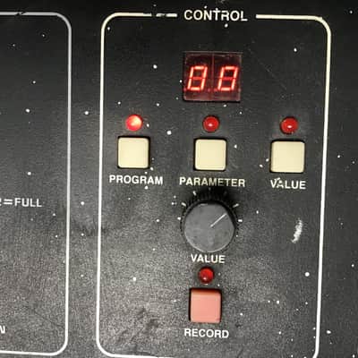 Sequential Six-Trak (Keyboard removed) 6-Voice Polyphonic Synthesizer 1984 - 1985 - Black with Wood Sides image 13