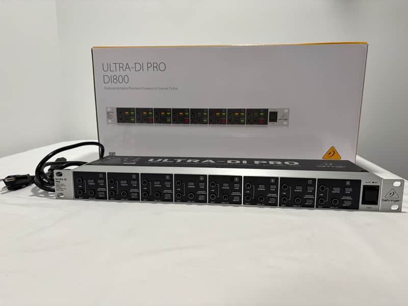 Behringer Ultra-DI Pro DI800v2 2025 image 1