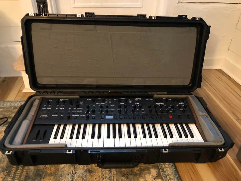 Sequential OB-6 49-Key 6-Voice Polyphonic Synthesizer w/ SKB Case image 1
