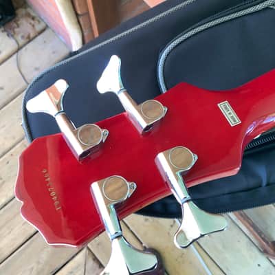 Epiphone Les Paul Standard Bass 2004 Heritage Cherry Sunburst image 6