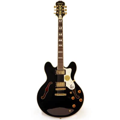 Epiphone John Lee Hooker Signature Boogie Man Sheraton 1999 - Ebony image 10