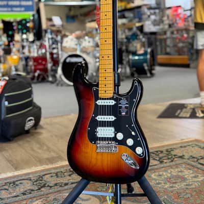 Fender American Professional Classic Stratocaster HSS, 3 Tone Sunburst W/ Free Shipping & Gig Bag image 2