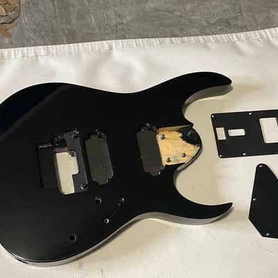 2011 Indonesian Fujigen Ibanez RG7320z 7 String Black Guitar Body Edge Zero II Ready
