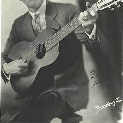 May-Bell 1930s Aged Sunburst Parlor Guitar image 4