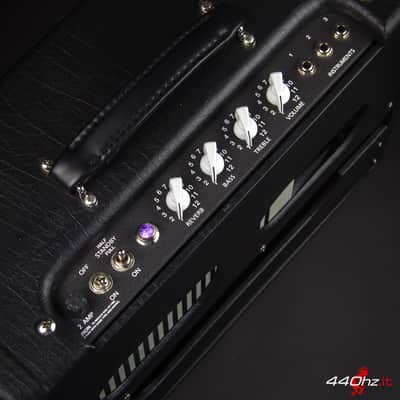 Victoria Club Deluxe 1x12 Combo Black Tolex 230V - Fender '60s Deluxe Reverb Style image 2