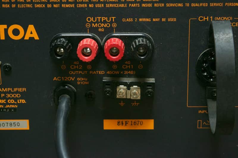 TOA Model P300D 900W Stereo Power Amp | Reverb