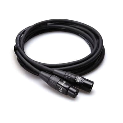 4 Pack Hosa Pro Microphone Cable, Neutrik REAN Connectors REAN XLR3F to XLR3M, HMIC-015 (15 Feet) image 4