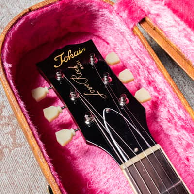 Tokai LS420 Plain Top Custom Shop Violin Flame #2145613 image 13