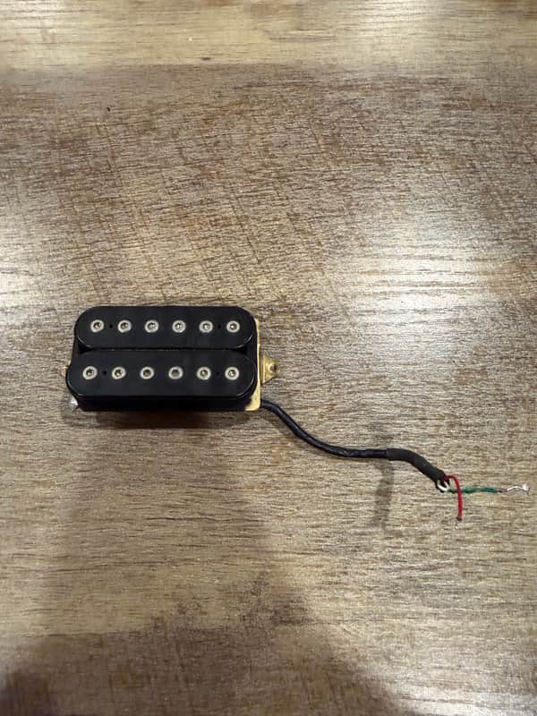 DiMarzio DP153FBK FRED F-Spaced Humbucker 2010s, Black, Excellent image 1